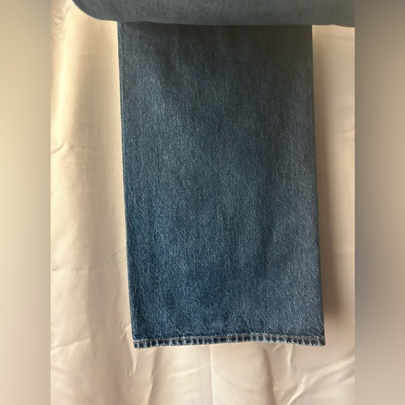 Madewell Superwide Leg Jeans Halleran Wash Brand New - Picture 5 of 7